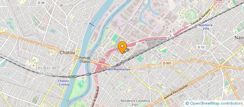 localisation de l'entreprise UPGRADE FACILITIES à RUEIL-MALMAISON