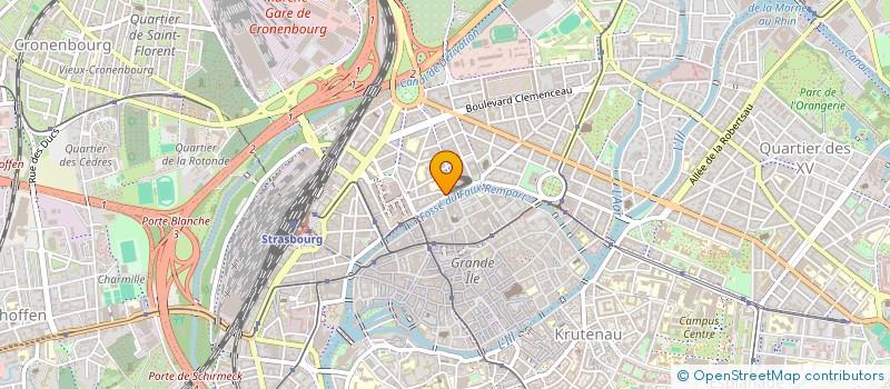 localisation de l'entreprise UPGREEN à STRASBOURG