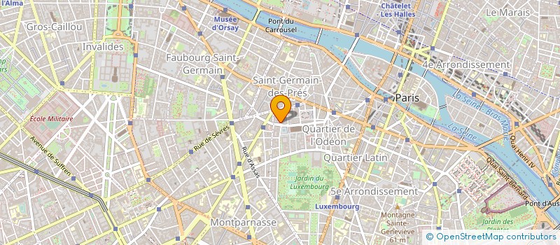 localisation de l'entreprise UPIMO  PARIS