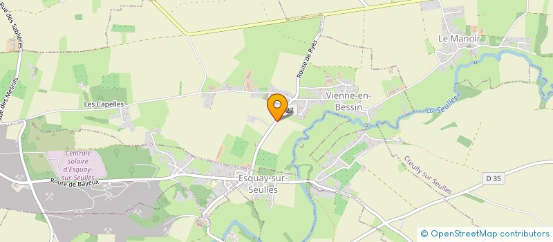 localisation de l'entreprise UPIUM  SAINT-VIGOR-LE-GRAND