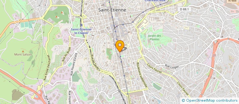localisation de l'entreprise UPL UNION PROPRIETAIRE LOIRE à SAINT-ETIENNE