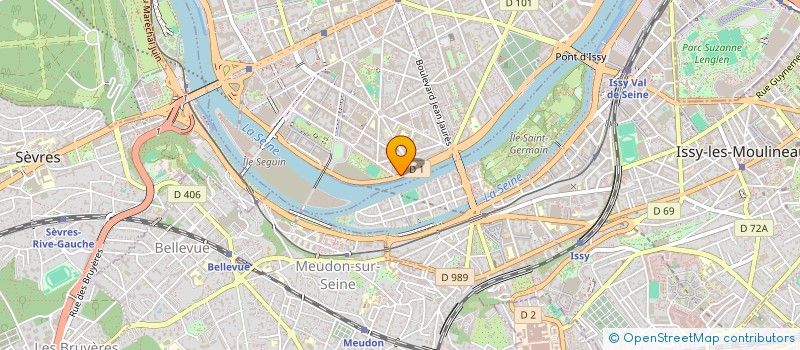 localisation de l'entreprise UPLEAD RH  BOULOGNE-BILLANCOURT