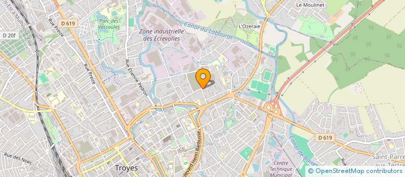 localisation de l'entreprise UPLIFT MADA PRODUCTS  TROYES