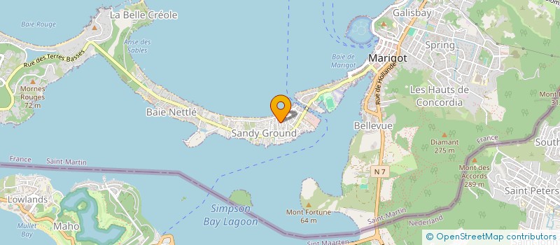 localisation de l'entreprise UPLIFTING MOMS  SAINT MARTIN