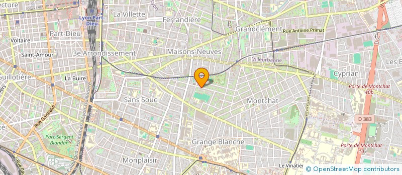 localisation de l'entreprise UPLINK CONSULTING  LYON