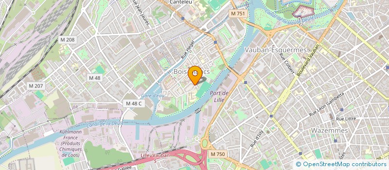 localisation de l'entreprise UPLOAD COMMUNICATION MOBILE à LILLE