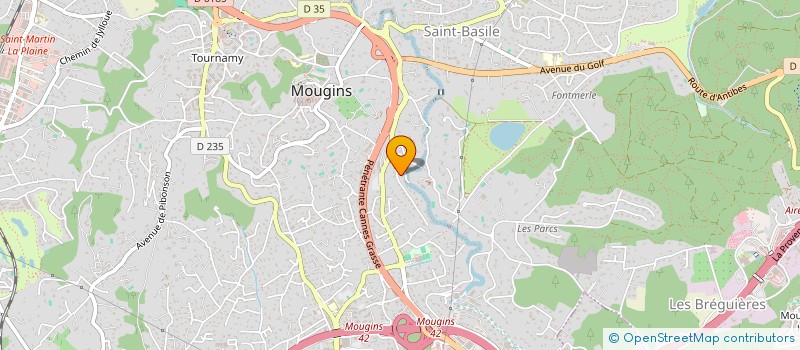 localisation de l'entreprise UPMARKET CONSULTING à MOUGINS