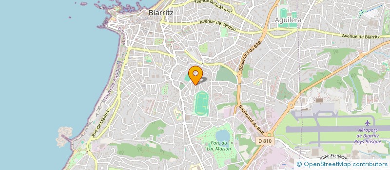 localisation de l'entreprise UPNGO CONSULTING à BIARRITZ