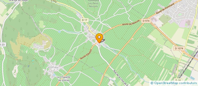 localisation de l'entreprise UPNORTH ENGINEERING  POMMARD