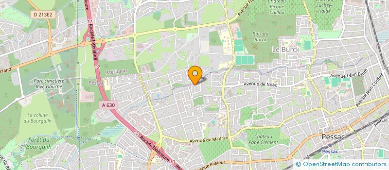 localisation de l'entreprise UPNOVA  PESSAC