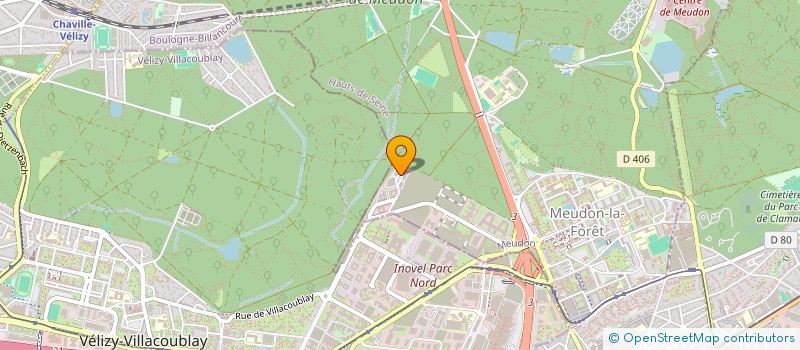 localisation de l'entreprise UPOD à MEUDON