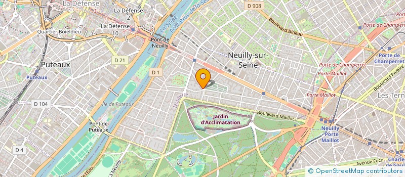 localisation de l'entreprise UPPALO à NEUILLY-SUR-SEINE