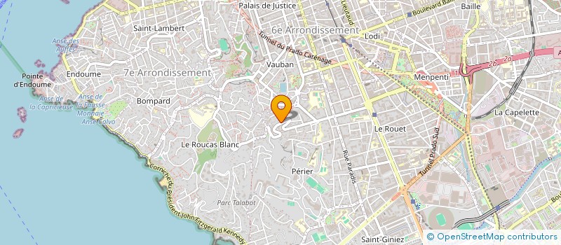 localisation de l'entreprise UPPEER à MARSEILLE