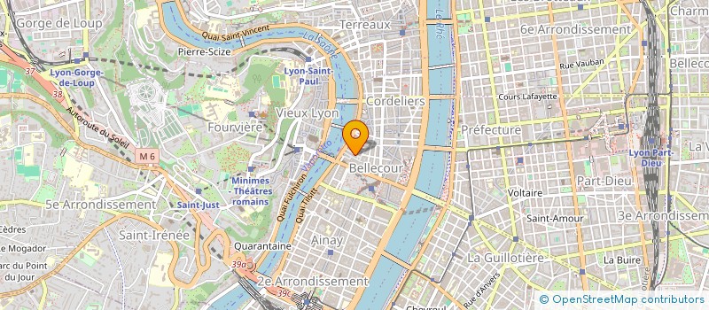 localisation de l'entreprise UPPER COMMERCE 1  LYON