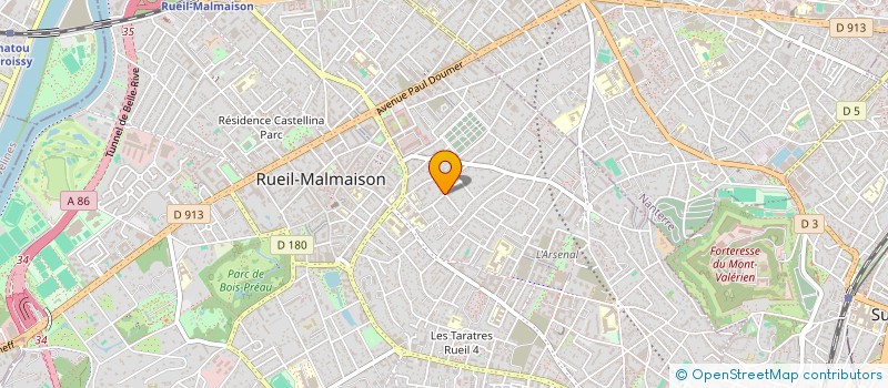 localisation de l'entreprise UPPER CONSULTING à RUEIL-MALMAISON
