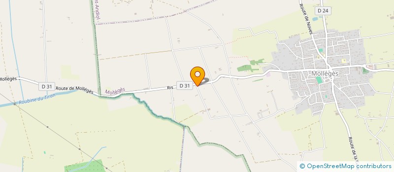 localisation de l'entreprise UPPER EAST STUDIO  MOLLEGES