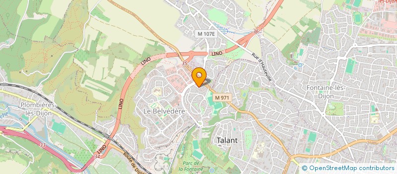 localisation de l'entreprise UPPER GRADE à TALANT