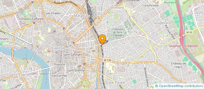 localisation de l'entreprise UPPERCAT  TOULOUSE