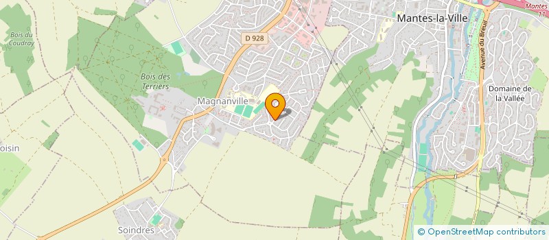 localisation de l'entreprise UPPERCUT BOXING CLUB  MAGNANVILLE