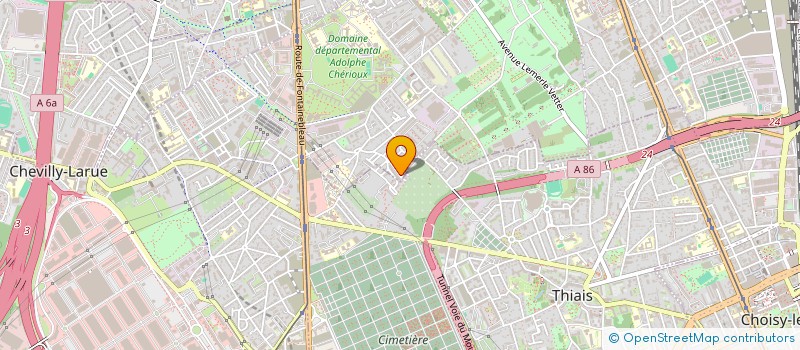 localisation de l'entreprise UPPERCUTS à VITRY-SUR-SEINE