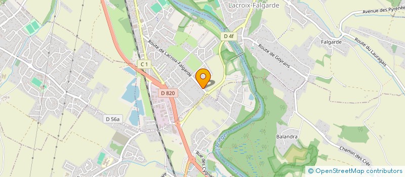 localisation de l'entreprise UPPERION SAS à PINSAGUEL