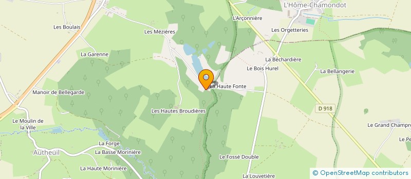 localisation de l'entreprise UPPN à TOUROUVRE AU PERCHE
