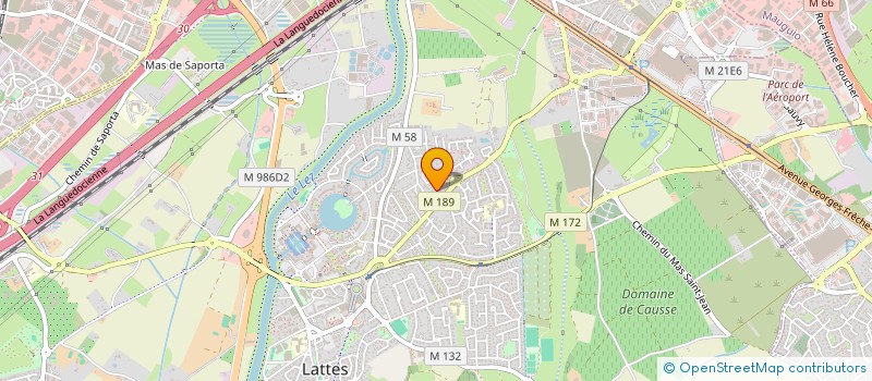 localisation de l'entreprise UPPS à LATTES