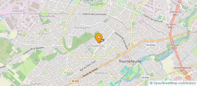 localisation de l'entreprise UPRISING PROJECT  TOURNEFEUILLE