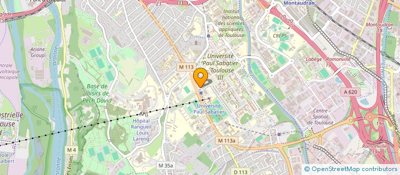 localisation de l'entreprise UPS IN SPACE à TOULOUSE
