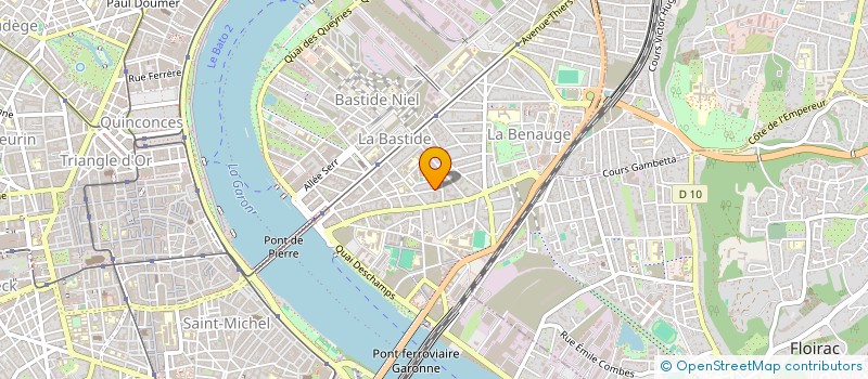 localisation de l'entreprise UPSALA  BORDEAUX