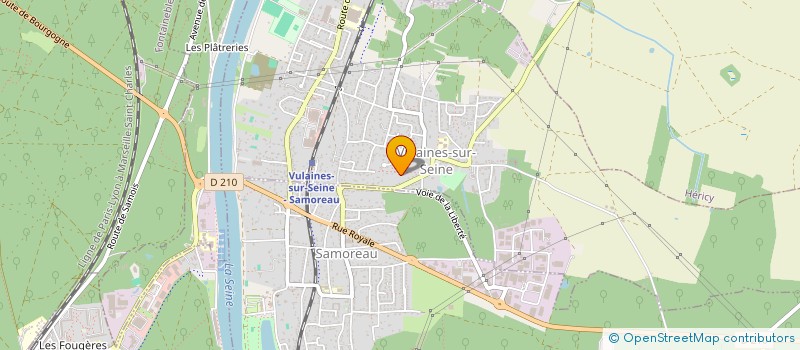 localisation de l'entreprise UPSCALIA  VULAINES-SUR-SEINE