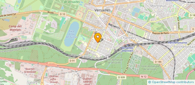 localisation de l'entreprise UPSHOTS à VERSAILLES
