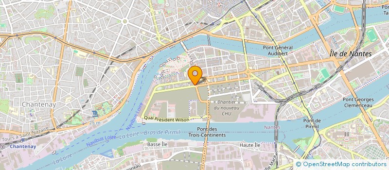 localisation de l'entreprise UPSIDE  NANTES