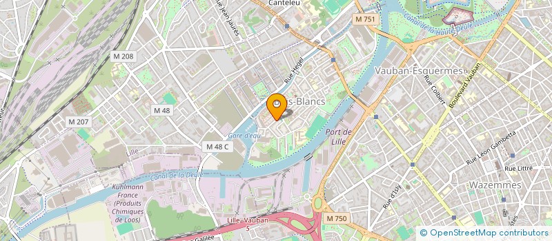 localisation de l'entreprise UPSIDE CAPITAL  LILLE