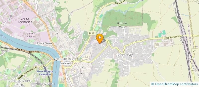 localisation de l'entreprise UPSIDE CONSEIL  MONTANAY