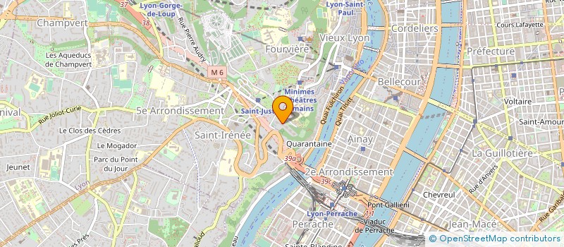 localisation de l'entreprise UPSIDE FINANCE à LYON