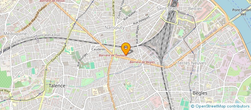 localisation de l'entreprise UPSIDEPILOT  BORDEAUX