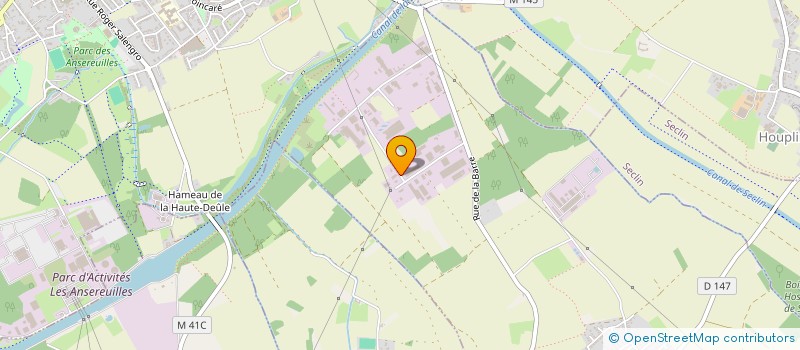 localisation de l'entreprise UPSILIVE  GONDECOURT