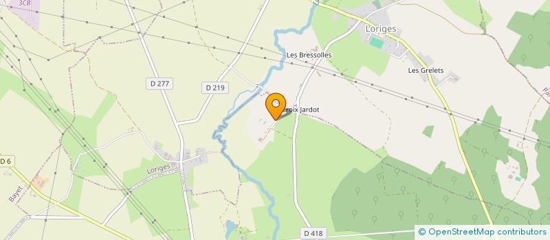 localisation de l'entreprise UPSILON  SAINT-DIDIER-LA-FORET