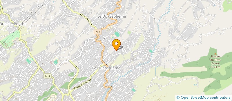 localisation de l'entreprise UPSILON  LE TAMPON