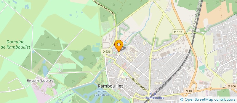 localisation de l'entreprise UPSILON SECURITE PRIVEE à RAMBOUILLET