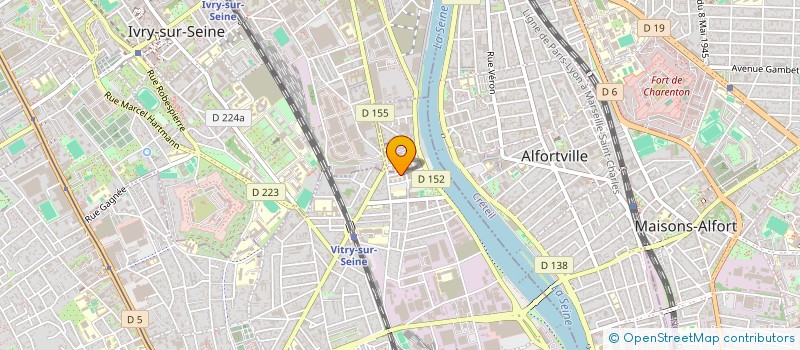 localisation de l'entreprise UPSKILL CONSULTING  VITRY-SUR-SEINE