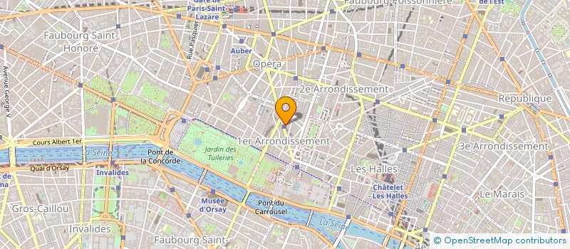 localisation de l'entreprise UPSLIDE à PARIS