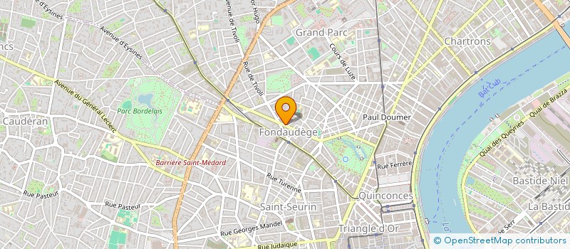 localisation de l'entreprise UPSTAIRS à BORDEAUX