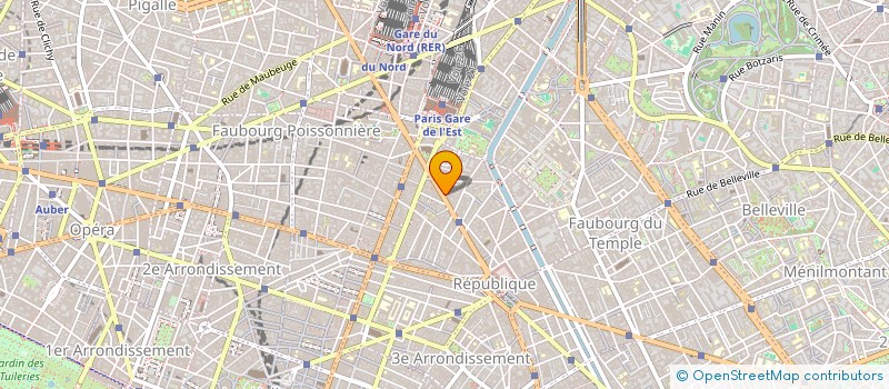 localisation de l'entreprise UPSWING PROD  PARIS