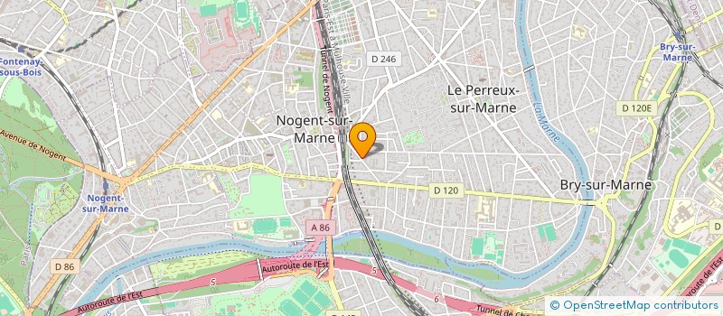 localisation de l'entreprise UPTEAMIZ - SOCIETE DE SERVICES à LE PERREUX-SUR-MARNE