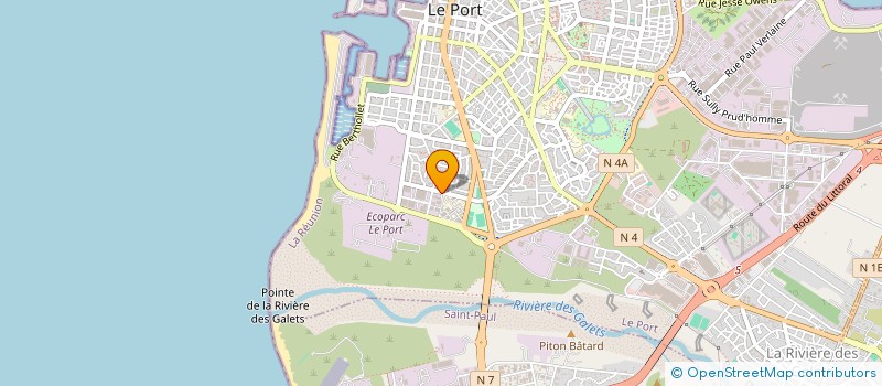 localisation de l'entreprise UPTECH à LE PORT