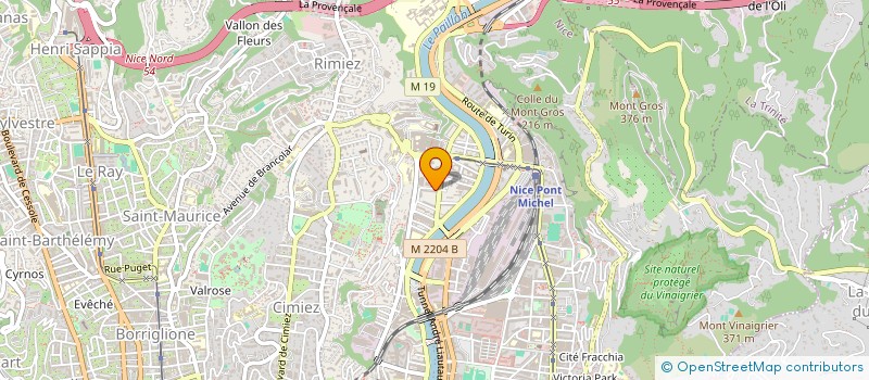 localisation de l'entreprise UPTECHZ  NICE