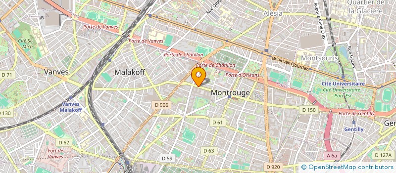 localisation de l'entreprise UPTEVIA  COURBEVOIE