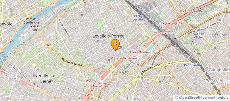 localisation de l'entreprise UPTIMUM à LEVALLOIS-PERRET